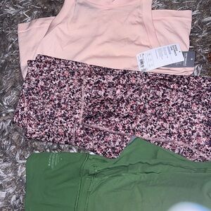 Athleta 1X Activewear Haul 2 NWT 2 gently used leggings